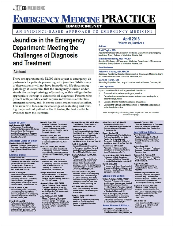 Emergency Department Management of Smoke Inhalation Injury in Adults